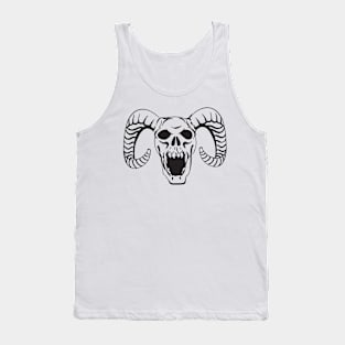 Halloween Scary Skull Tank Top